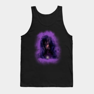 Cloaked Figure Fantasy Art Tank Top